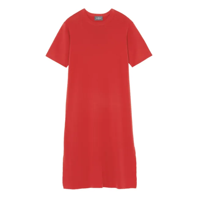 Kleid T-Shirt | Rot