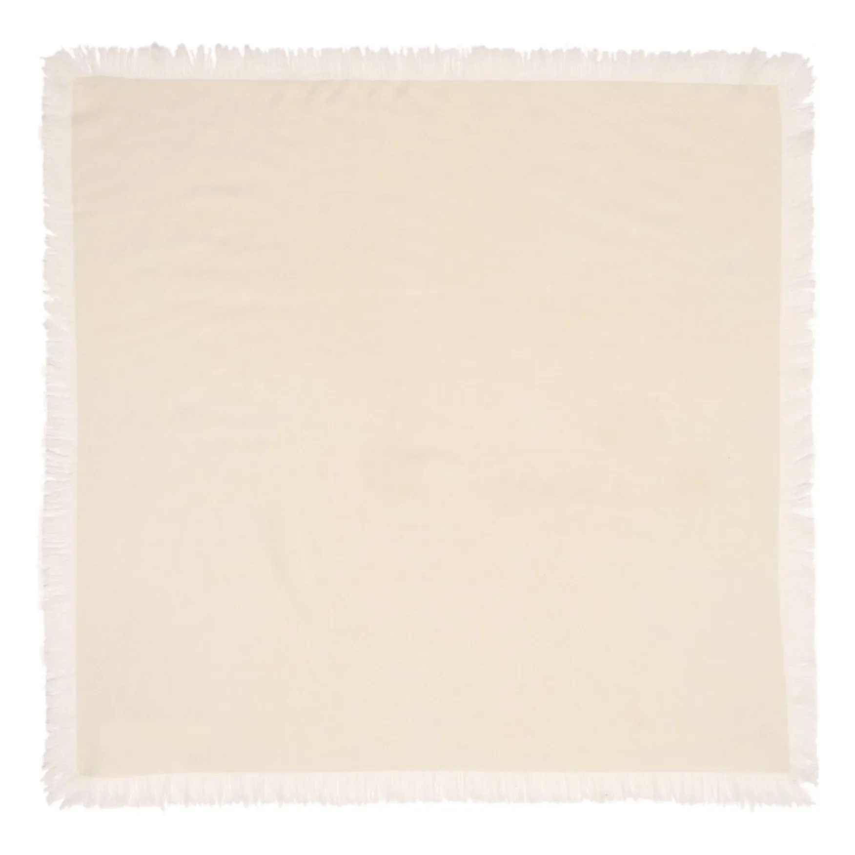 Bompard Unisex Natural Mini Twill Cashmere Square