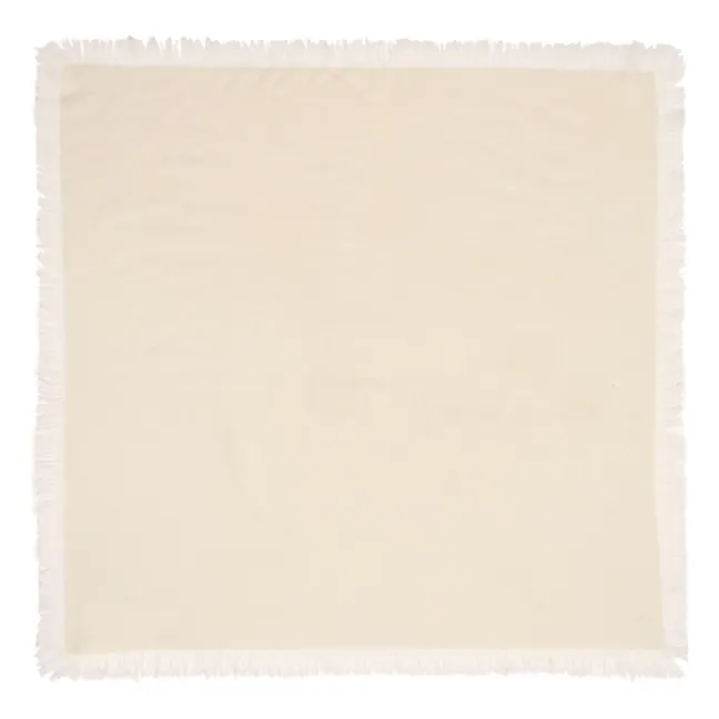 Mini Quadrat Twill Kaschmir | Natur