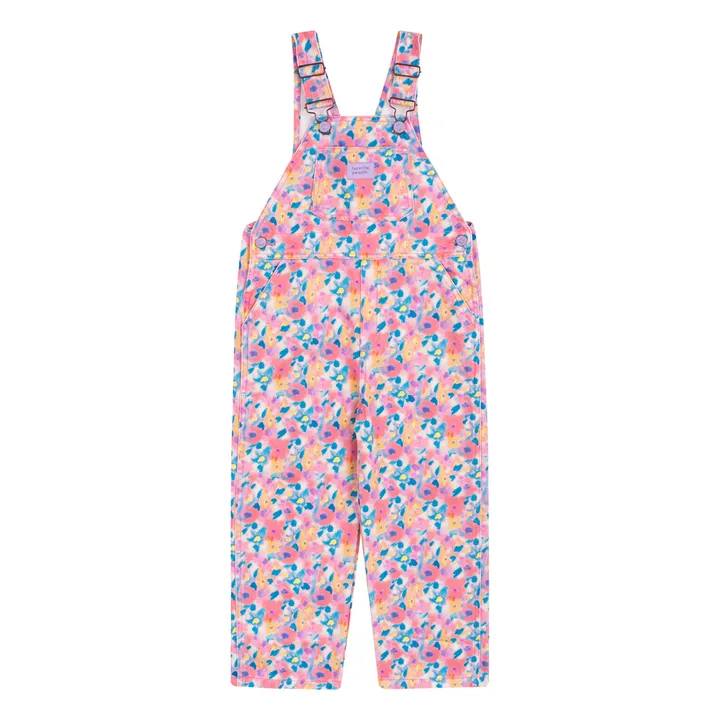 Flower Dungarees | Pink- Product image n°0