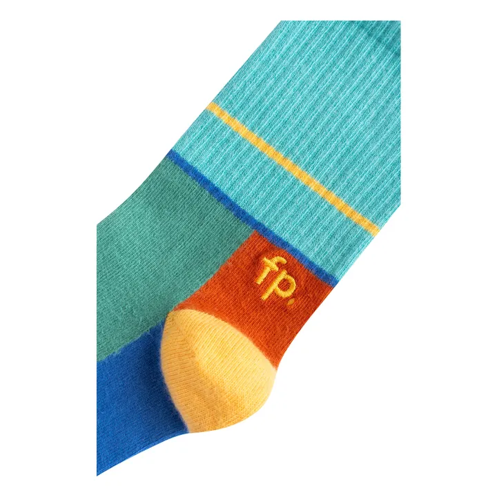 Amis socks | Turquoise- Product image n°2