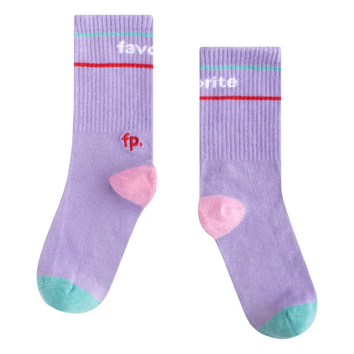 Favorite socks | Lilac- Product image n°0