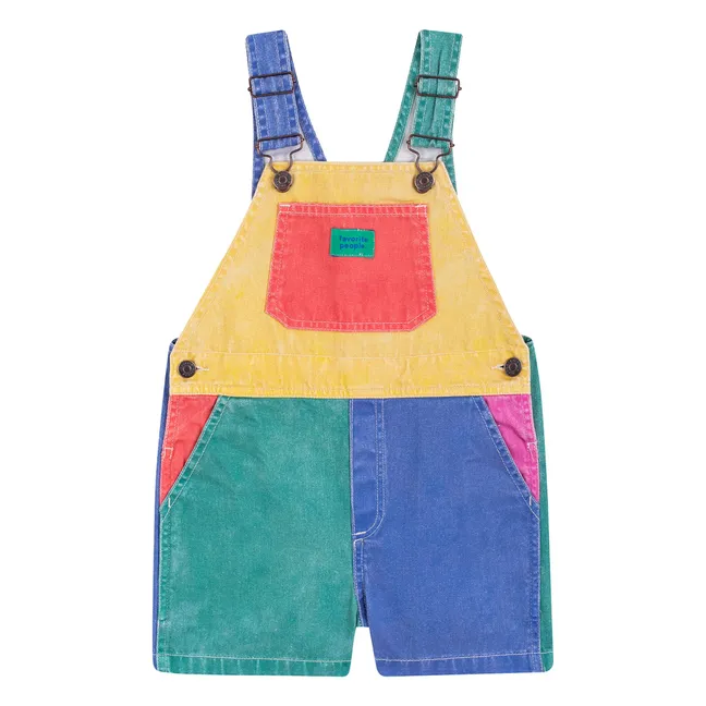 Dungarees Short Amis | Yellow