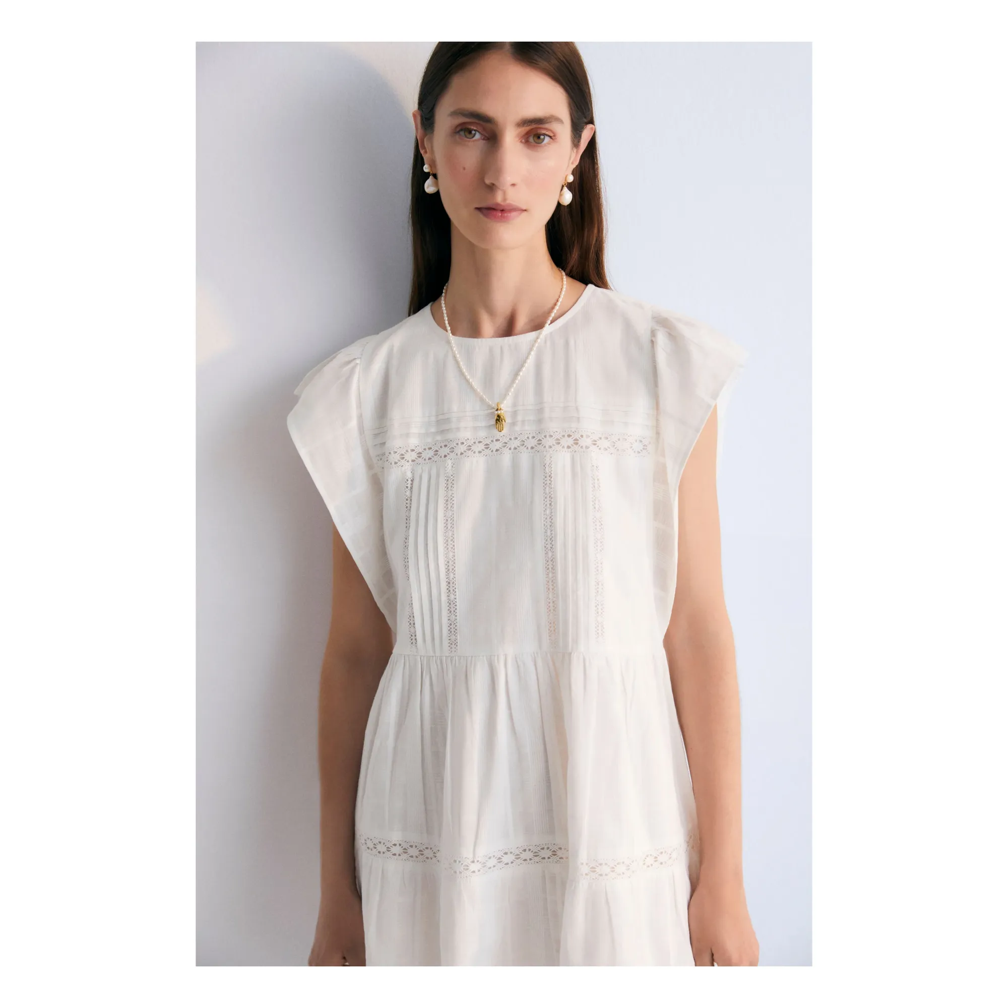 Robe Corfu - Collection Femme | Blanc- Image produit n°2