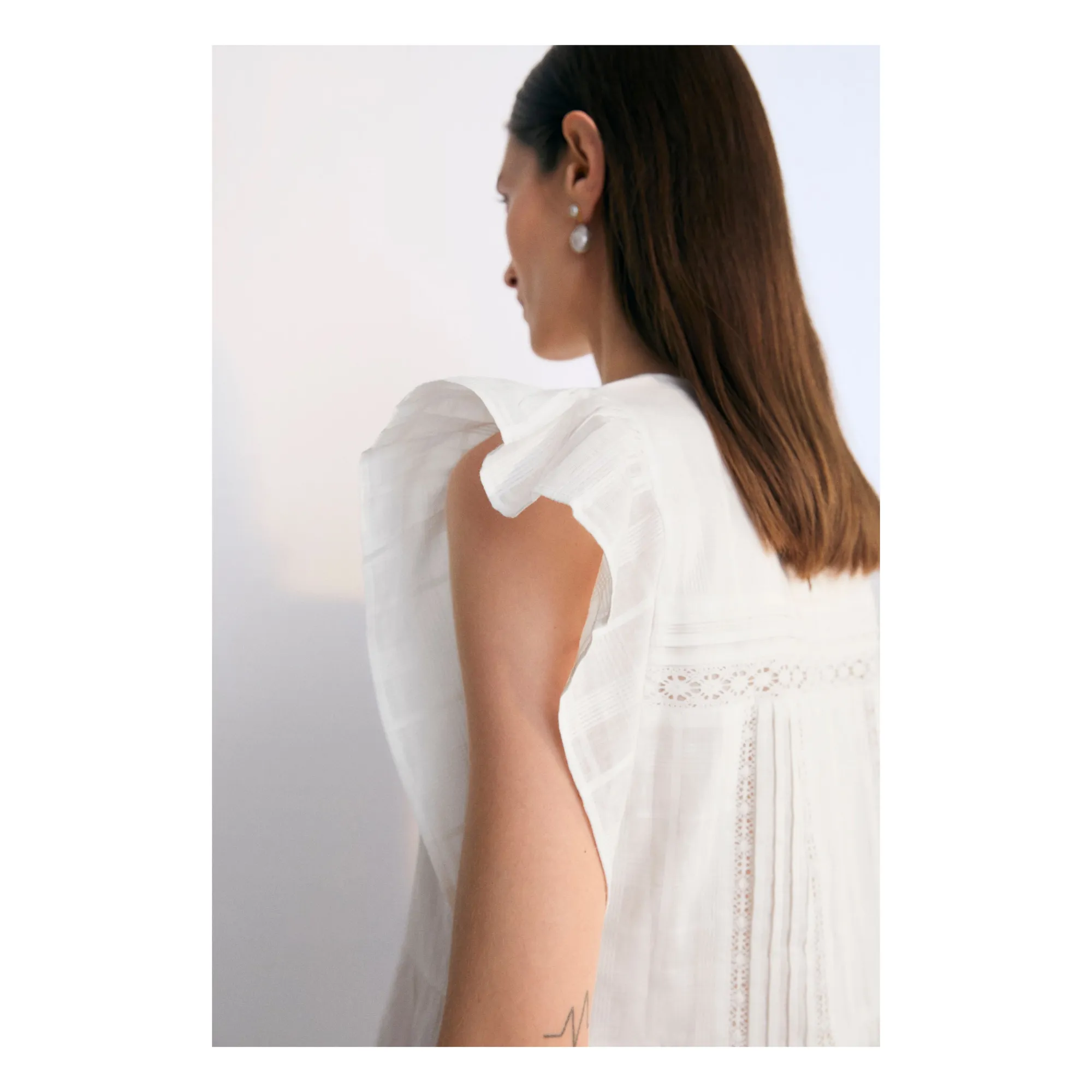 Robe Corfu - Collection Femme | Blanc- Image produit n°4