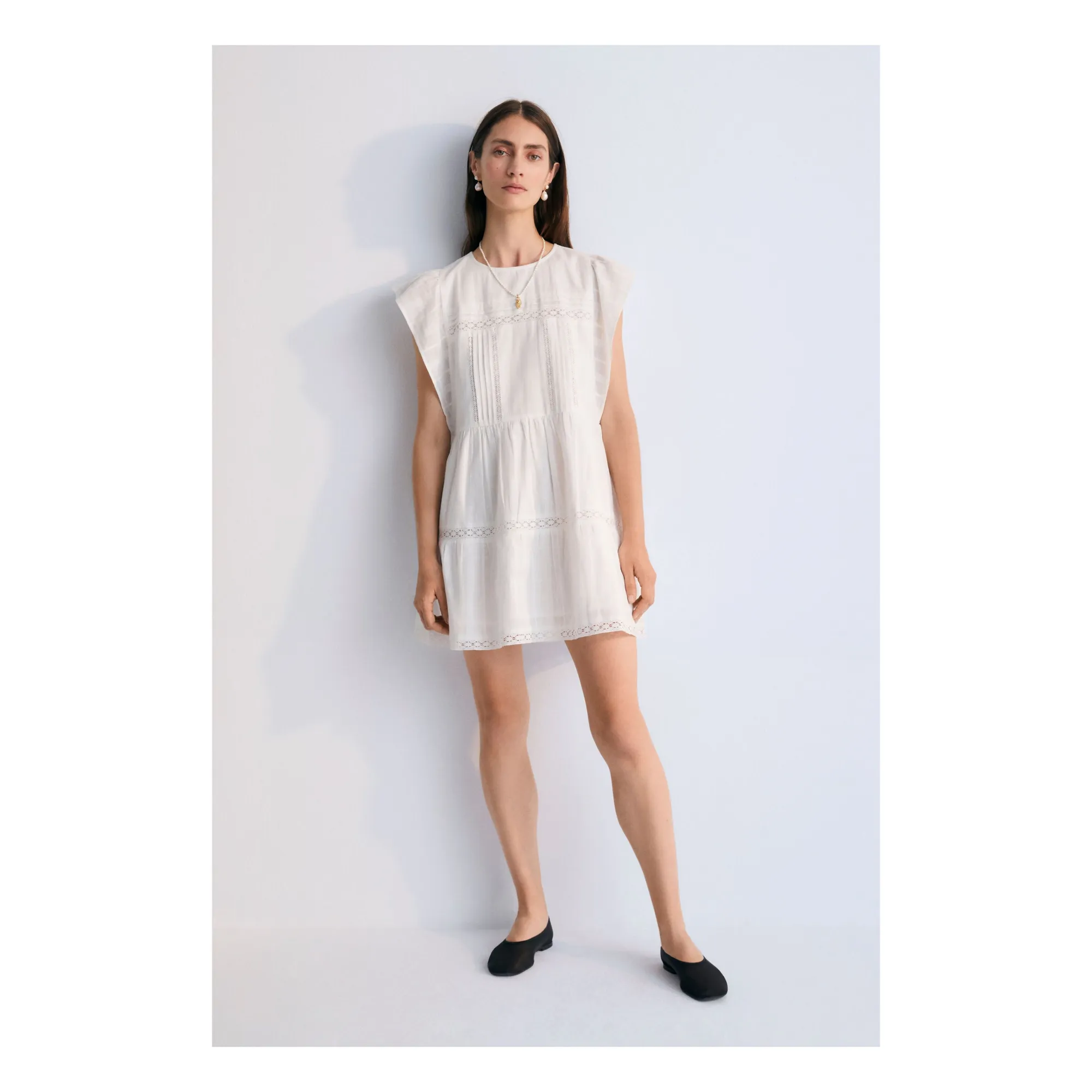 Robe Corfu - Collection Femme | Blanc- Image produit n°1