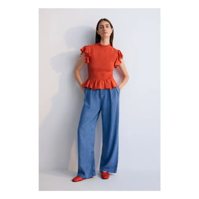 Blouse Katerina - Collection Femme | Orange