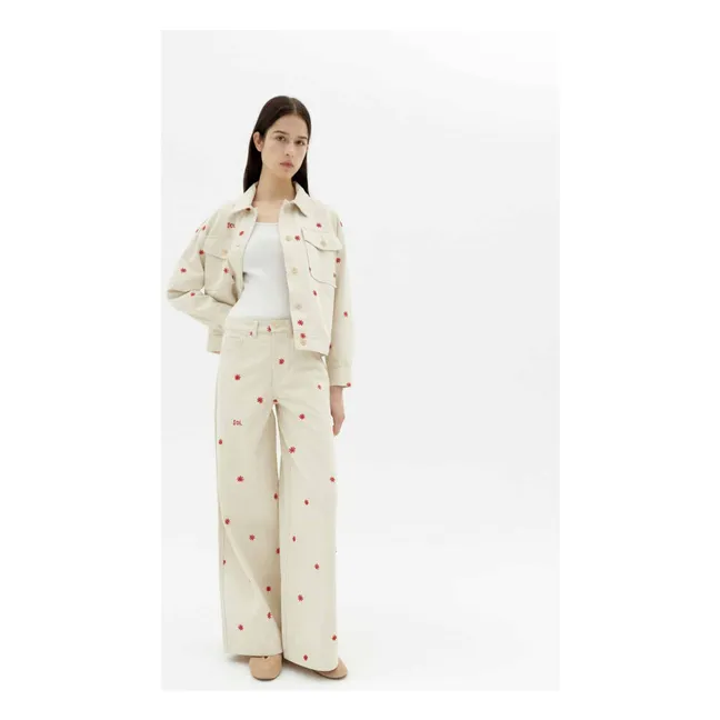 Sol Chain Frans organic cotton jacket | Ecru