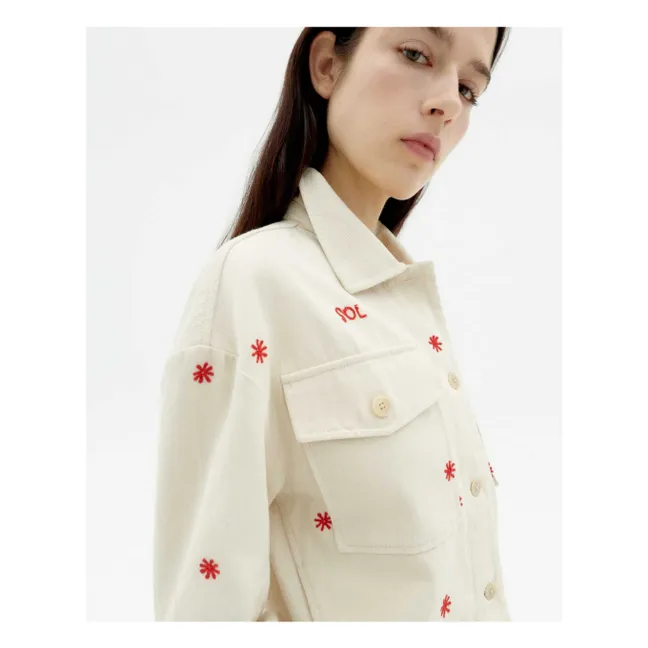 Chaqueta de algodón orgánico Sol Chain Frans | Crudo