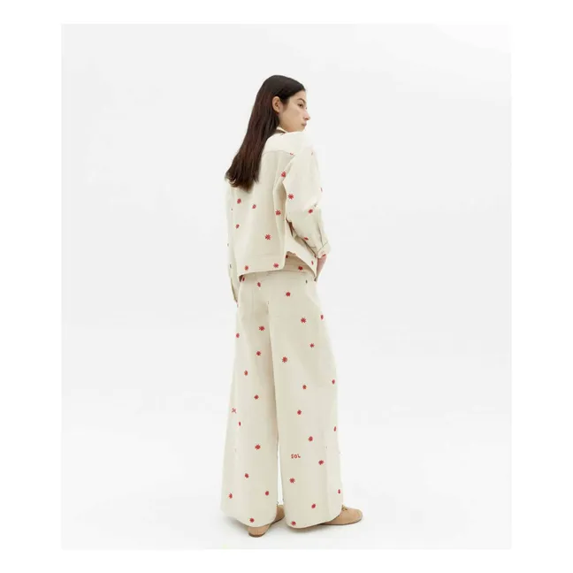 Sol Chain Frans organic cotton jacket | Ecru