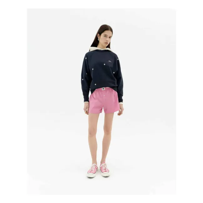 Sudadera de algodón ecológico SolSol Bonnie | Azul oscuro