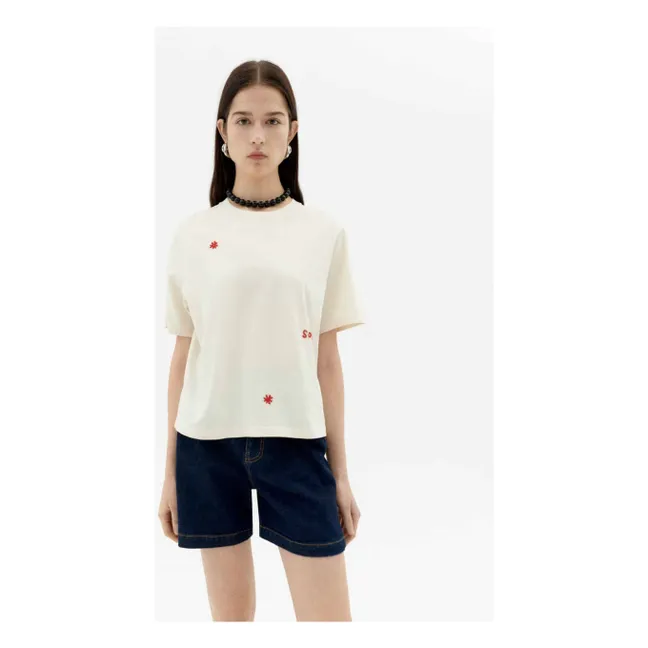 Camiseta de algodón ecológico SolSol Lucia | Blanco