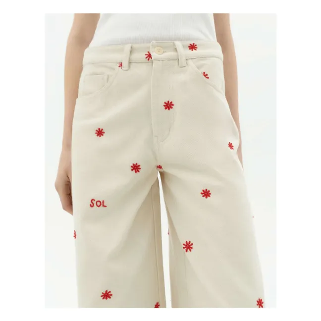Jeans Sol Chain Hedda Bio-Baumwolle | Seidenfarben