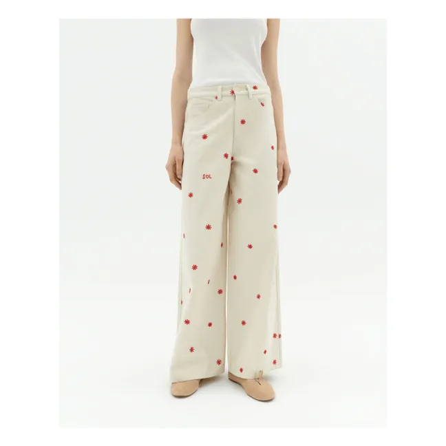 Jeans Sol Chain Hedda Bio-Baumwolle | Seidenfarben