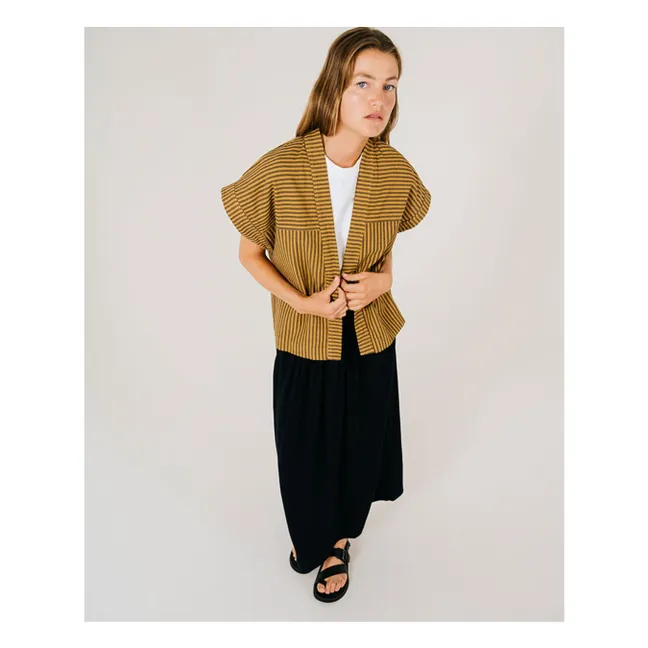 Ärmellose Jacke Chad Voyages | Senffarben