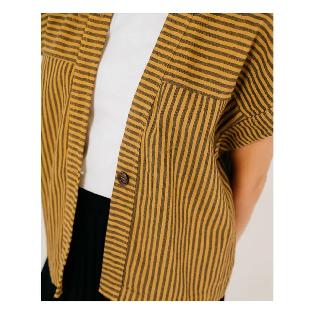 Veste Sans Manches Chad Voyages | Jaune moutarde