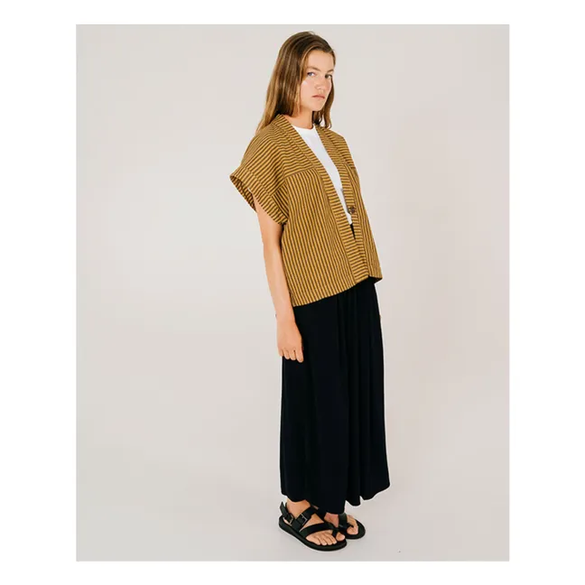 Veste Sans Manches Chad Voyages | Jaune moutarde
