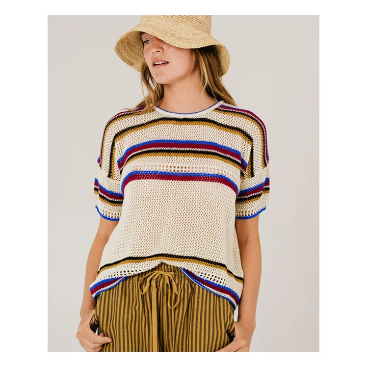Pullover Carol Makramee | Seidenfarben- Produktbild Nr. 0