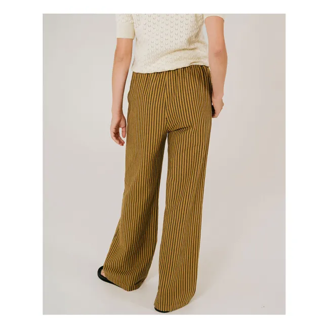 Hose Camil Reisen | Senffarben