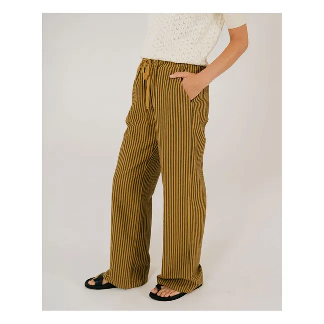 Hose Camil Reisen | Senffarben