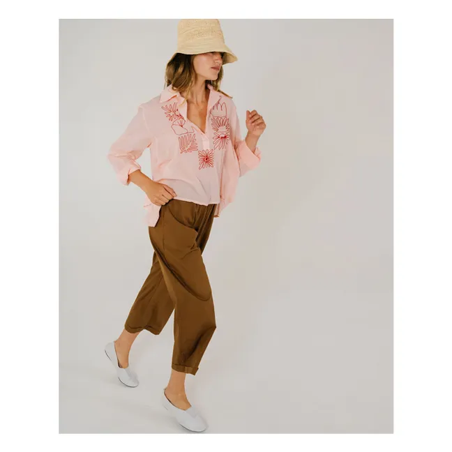 Aristide Fools Hand Bluse | Puderrosa