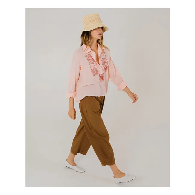 Aristide Fools Hand Bluse | Puderrosa