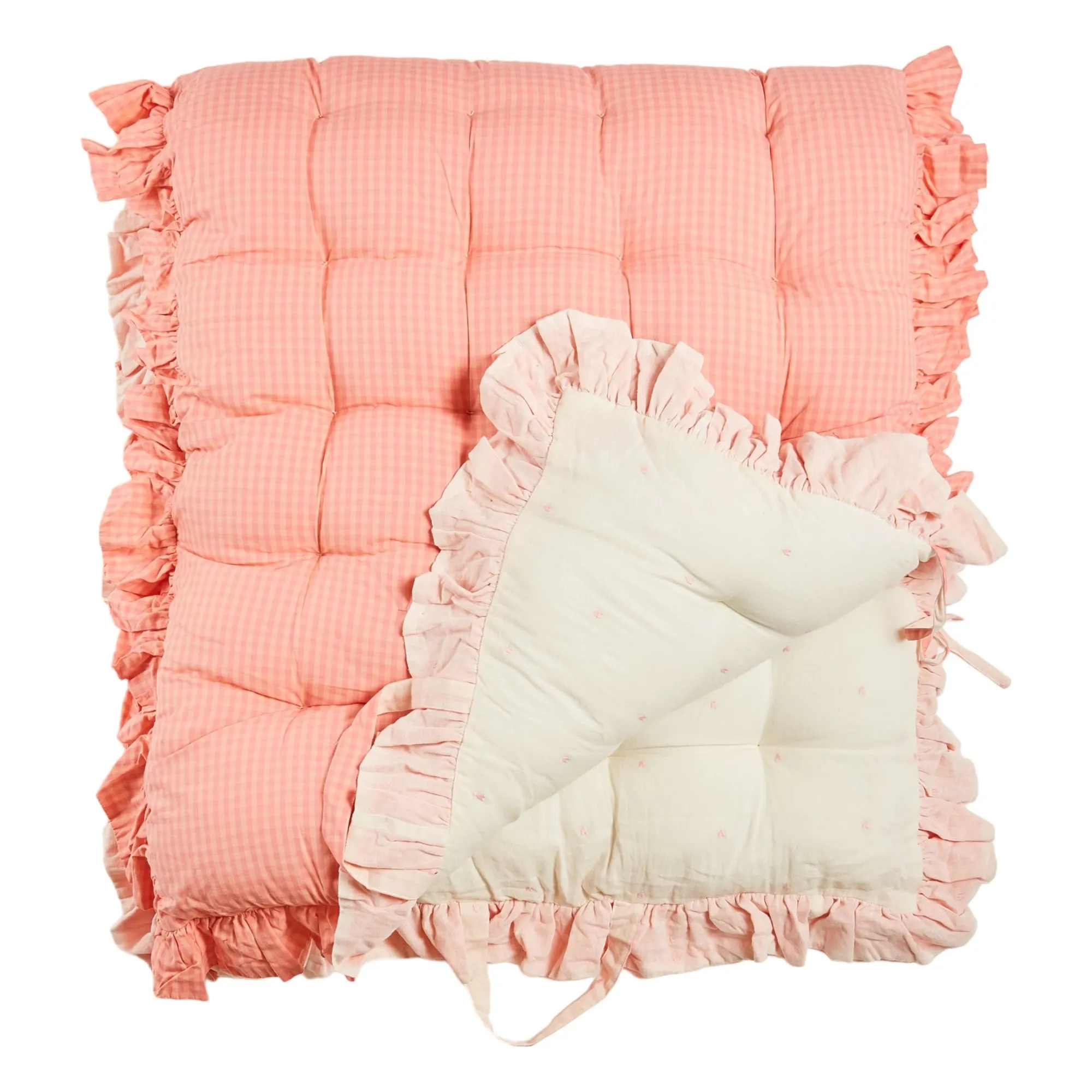Emile Et Ida Ecru Reversible Floor Mattress