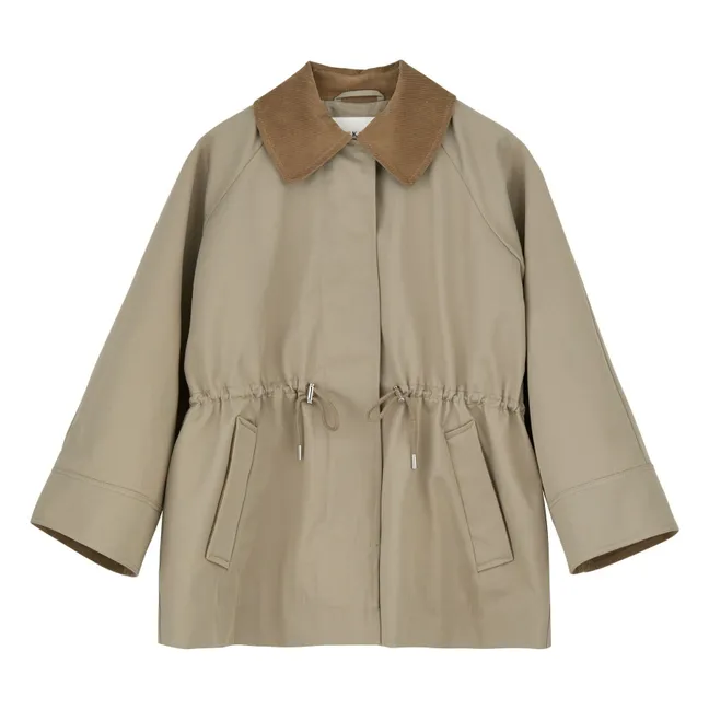 Jacke Gaby Bio-Baumwolle | Blasses Grün