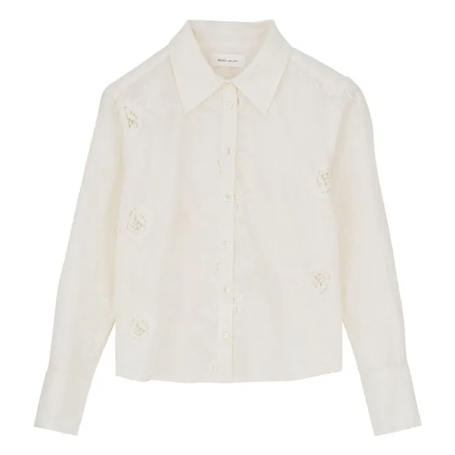 Fauna Shirt Bio-Baumwolle | Cremefarben
