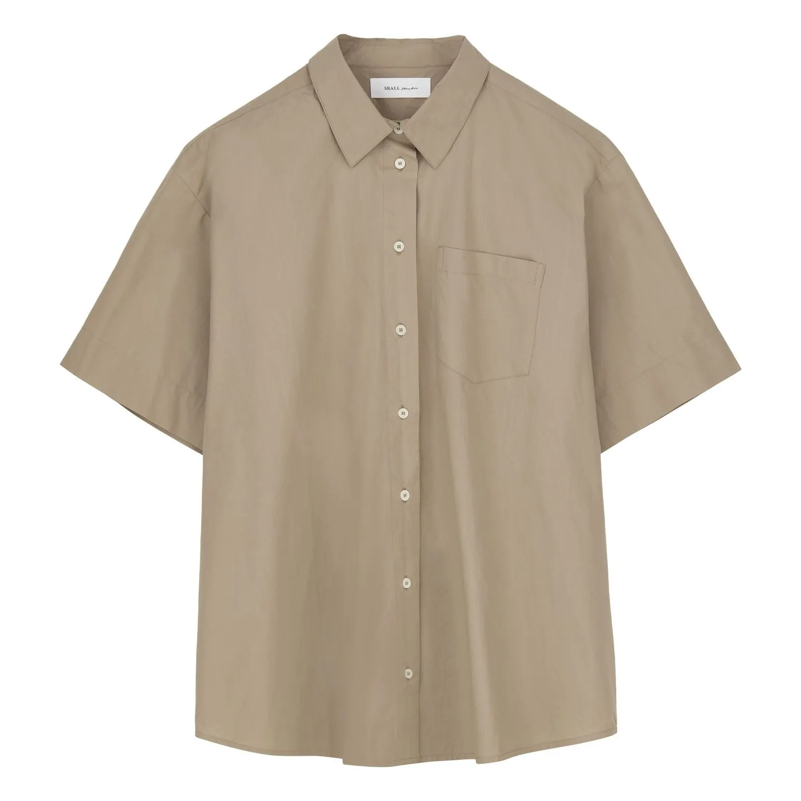 Skall Studio Pale Green Aggie Organic Cotton Shirt