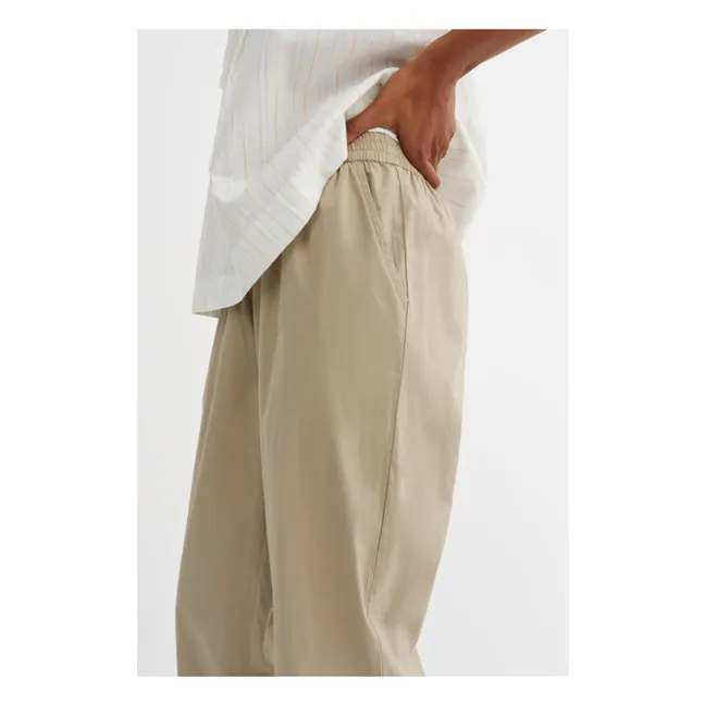 Pantalones Edgar de algodón orgánico | Verde Pálido