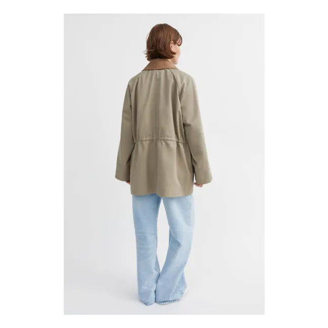 Jacke Gaby Bio-Baumwolle | Blasses Grün