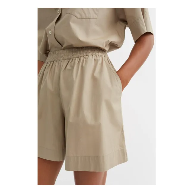 Short Edgar Coton Bio | Vert pâle