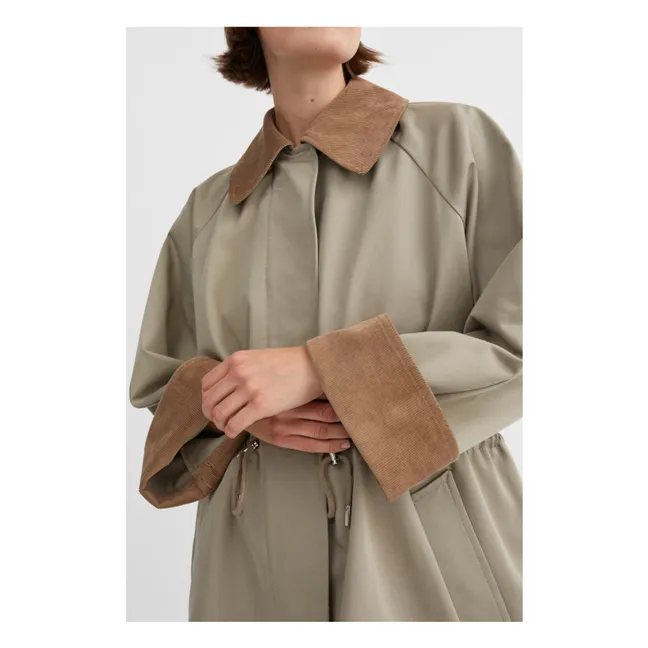 Jacke Gaby Bio-Baumwolle | Blasses Grün