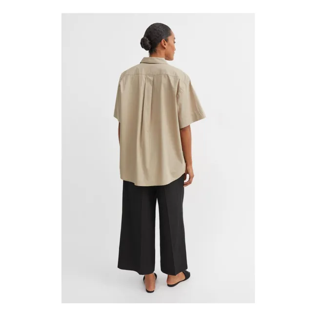 Camicia Aggie in cotone biologico | Verde chiaro