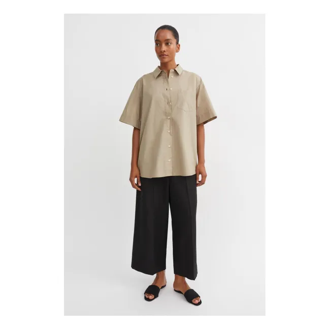 Camicia Aggie in cotone biologico | Verde chiaro