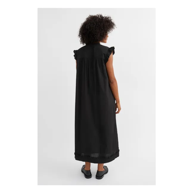 Kleid Aurora Bio-Baumwolle | Schwarz
