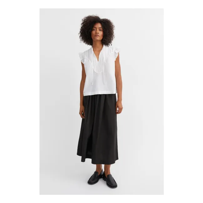 Top Aurora Coton Bio | Blanc optique