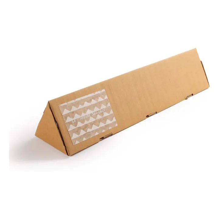 Papel pintado Triángulo - Lote de 12 hojas | Blanco- Imagen del producto n°4