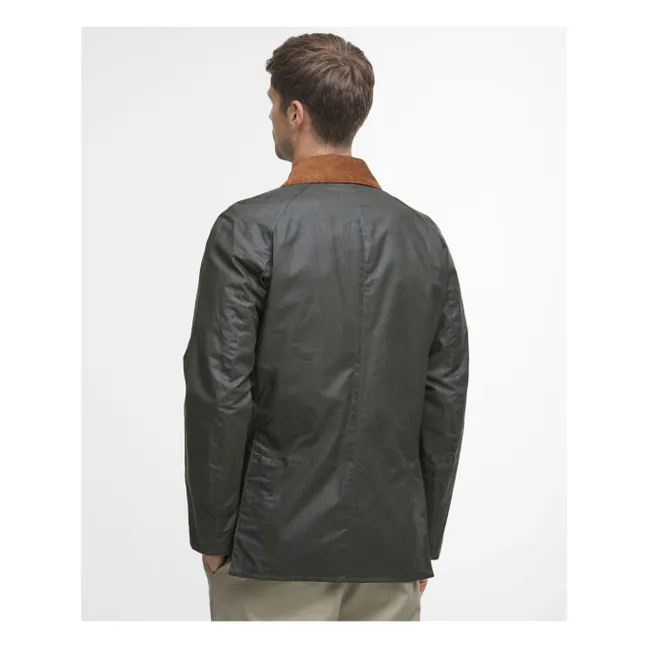 Giacca Ashby Wax | Verde oliva
