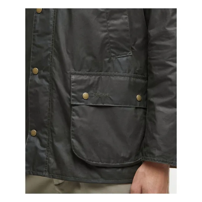 Ashby Wax jacket | Olive green
