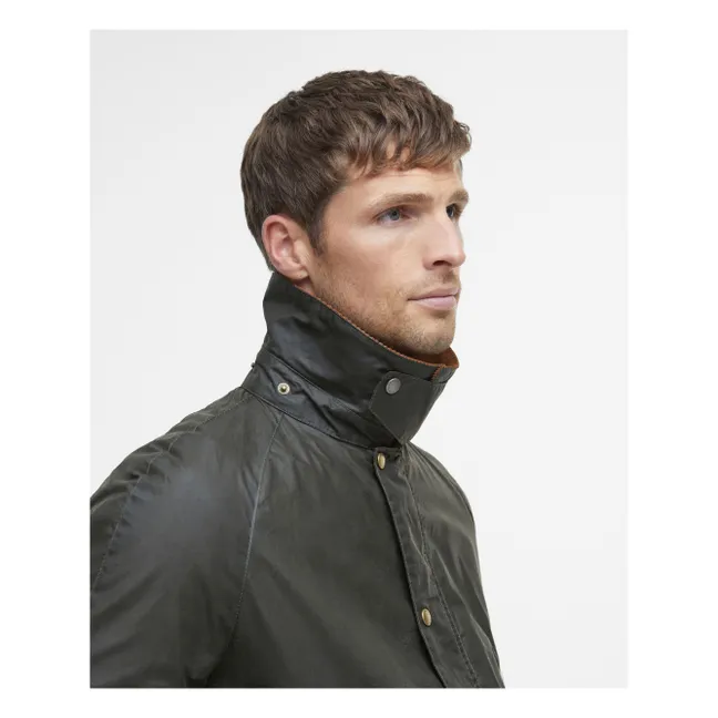 Ashby Wax jacket | Olive green