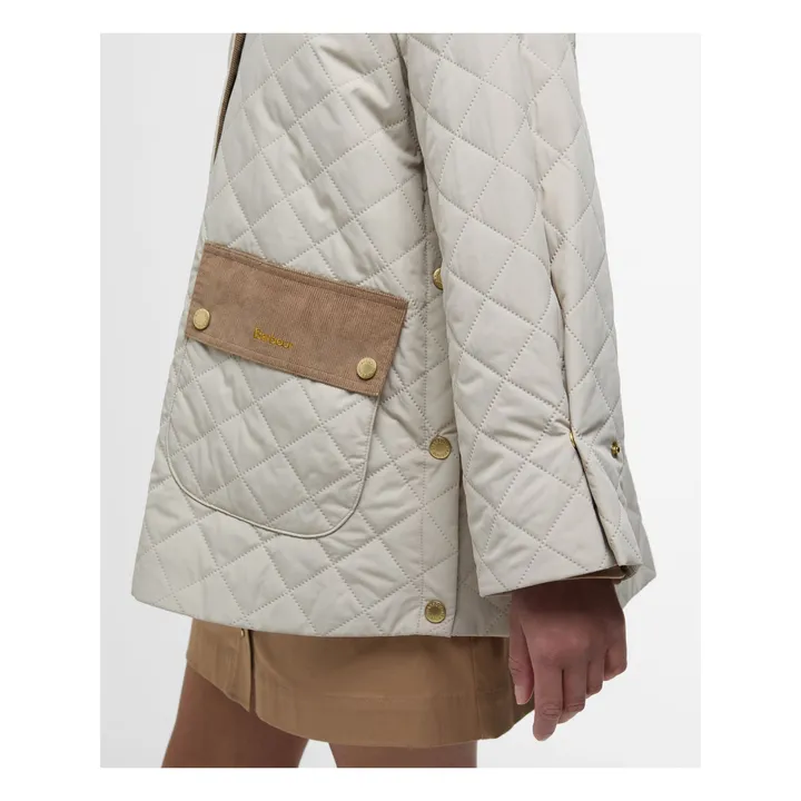 Veste Matelassée Corinne | Ecru- Image produit n°7