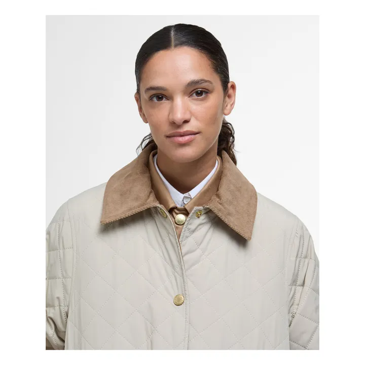 Veste Matelassée Corinne | Ecru- Image produit n°5