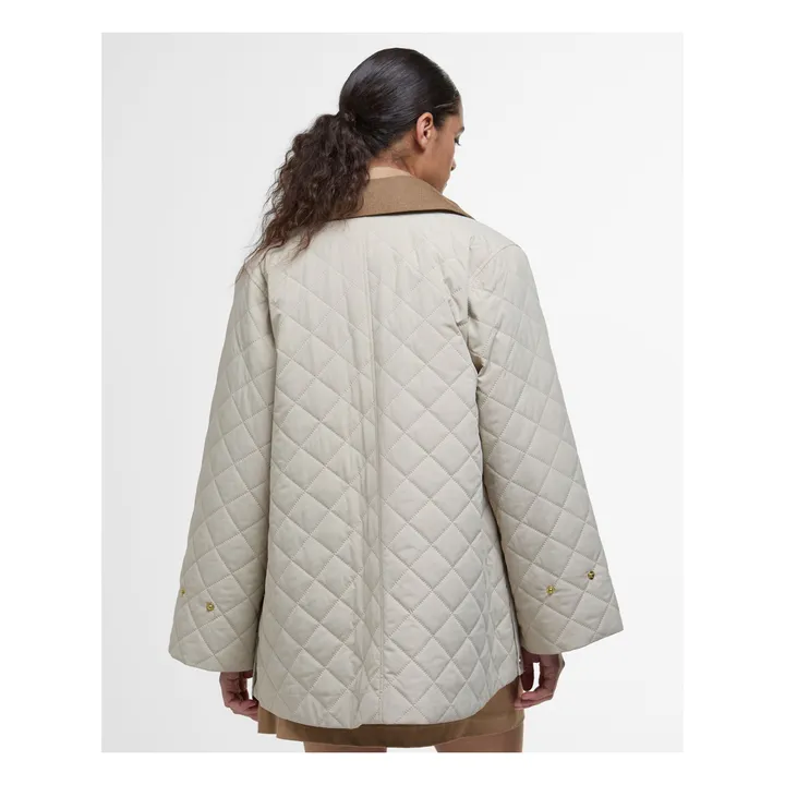 Veste Matelassée Corinne | Ecru- Image produit n°4