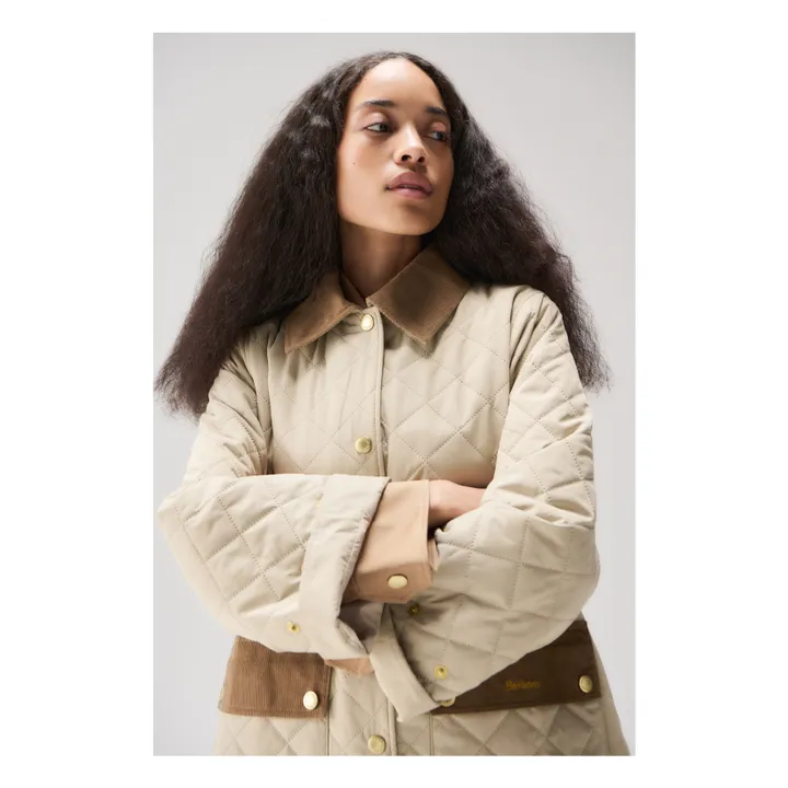 Veste Matelassée Corinne | Ecru- Image produit n°8