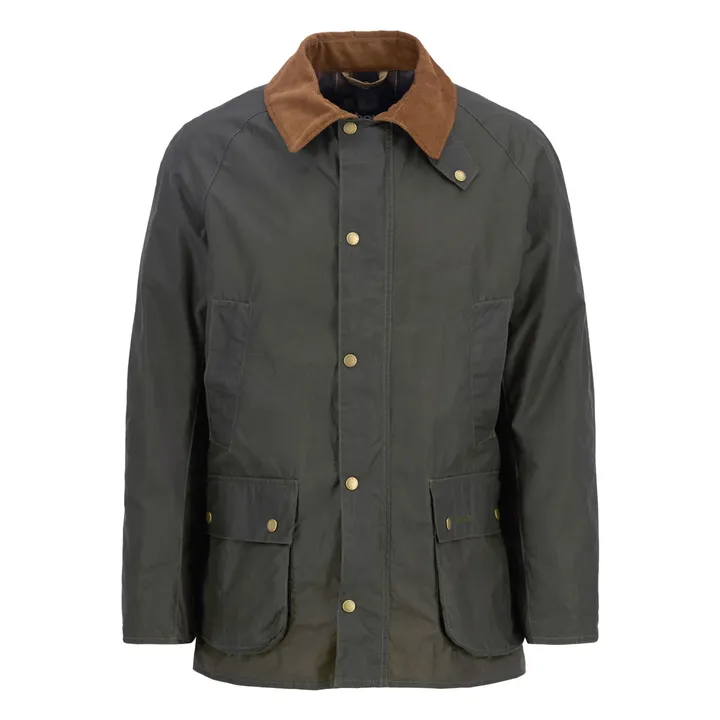 Ashby Wax Jacke | Grünolive- Produktbild Nr. 0