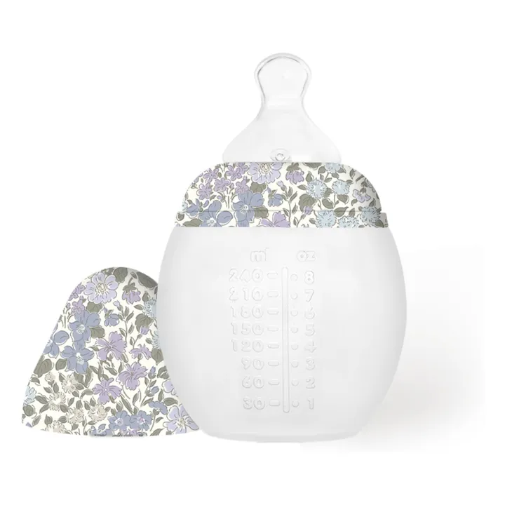 Joanna Louise medical silicone feeding bottle and physiological teat - Elhée x Liberty | Lavender- Product image n°2