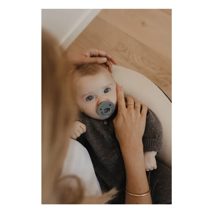 Choochoo medical silicone teat | Grey blue- Product image n°1