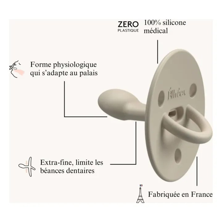 Tettarella in silicone medicale Choochoo | Blush- Immagine del prodotto n°6